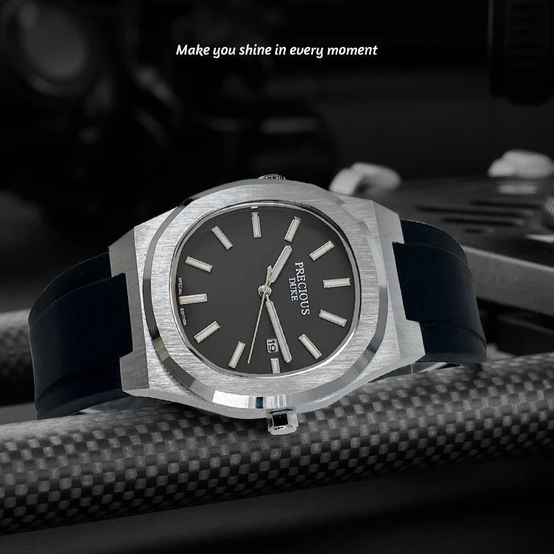 Luxury Brand Men's Luminous Calendar Display Quartz Wristwatch Classic Ultra-thin Waterproof Steel Men's watch Reloj Hombre