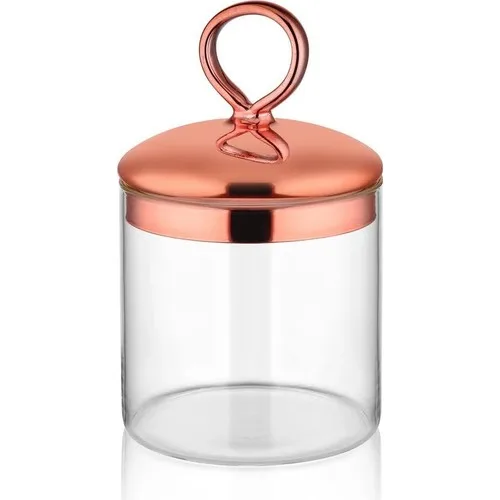 The Mia Copper Cap Jar Large