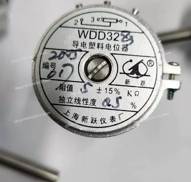 Angle-sensing conductive plastic potentiometer WDD32 Z3 5K