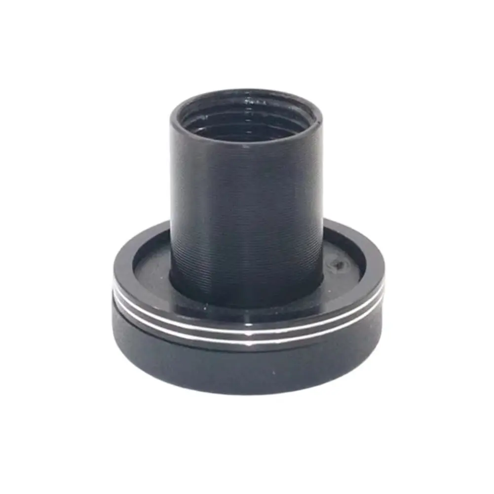 Removable Fishing Rod Tail Cap Threaded Butt Repair DIY Lure Rod Accessory for Rod Storage 27/27.5/25mm Aluminum Rubber