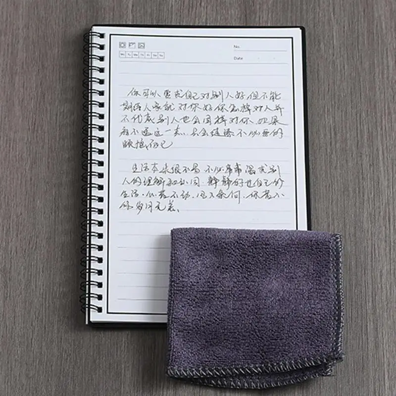 Erasable Notebook With Pen Eco-Friendly Waterproof Notebooks Smart Reusable Planner & Notepad Waterproof Mineral Stone Paper