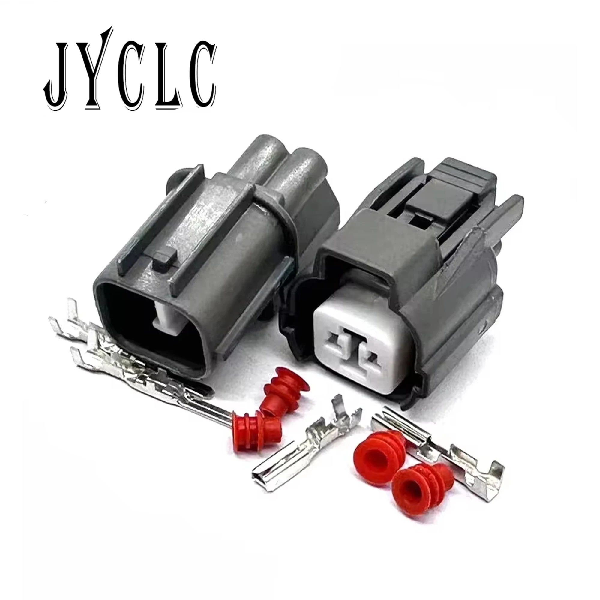 1 Set 2 Pin Auto Waterproof Connector Light Wiring Harness Rear Door Lock Motor Horn Plug for Honda Buick 6181-0070 6189-0129