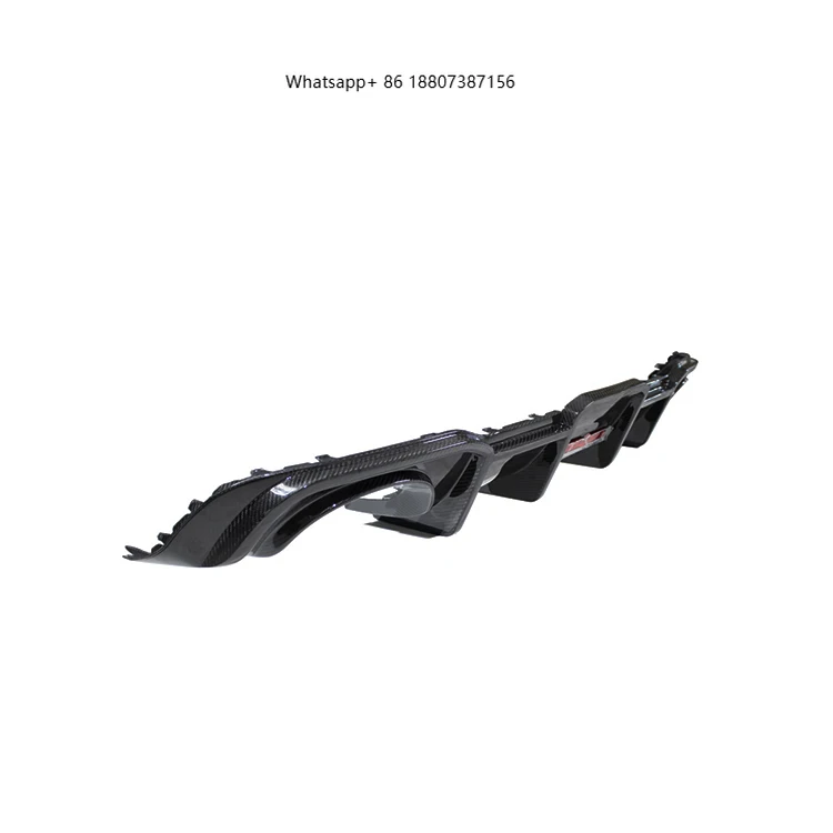 

2017-2019 forAudi RS3 Dry Carbon Fiber Rear Bumper Lip Diffuser New Condition Car Parts