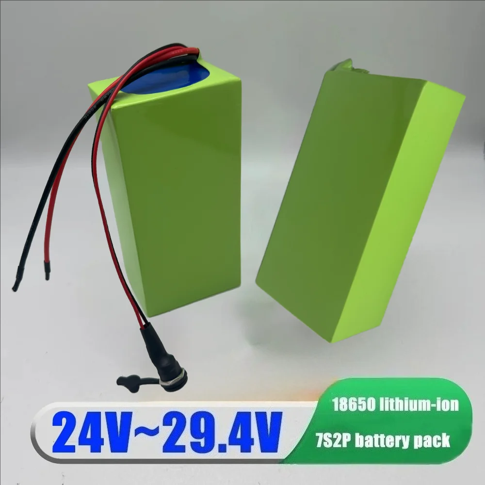 

18650 7S2P 24~29V 10/12Ah lithium-ion rechargeable battery .battery suitable for battery replacement of 29.4V electric scooter