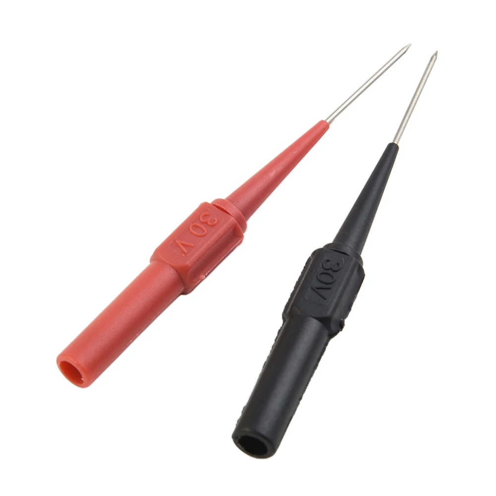 Sonda grossolana Est Sonda 10x/set Acciaio inossidabile 20 X 1,0 mm Ago 79 mm Lunghezza Accessori Rosso + Nero Sostituzione