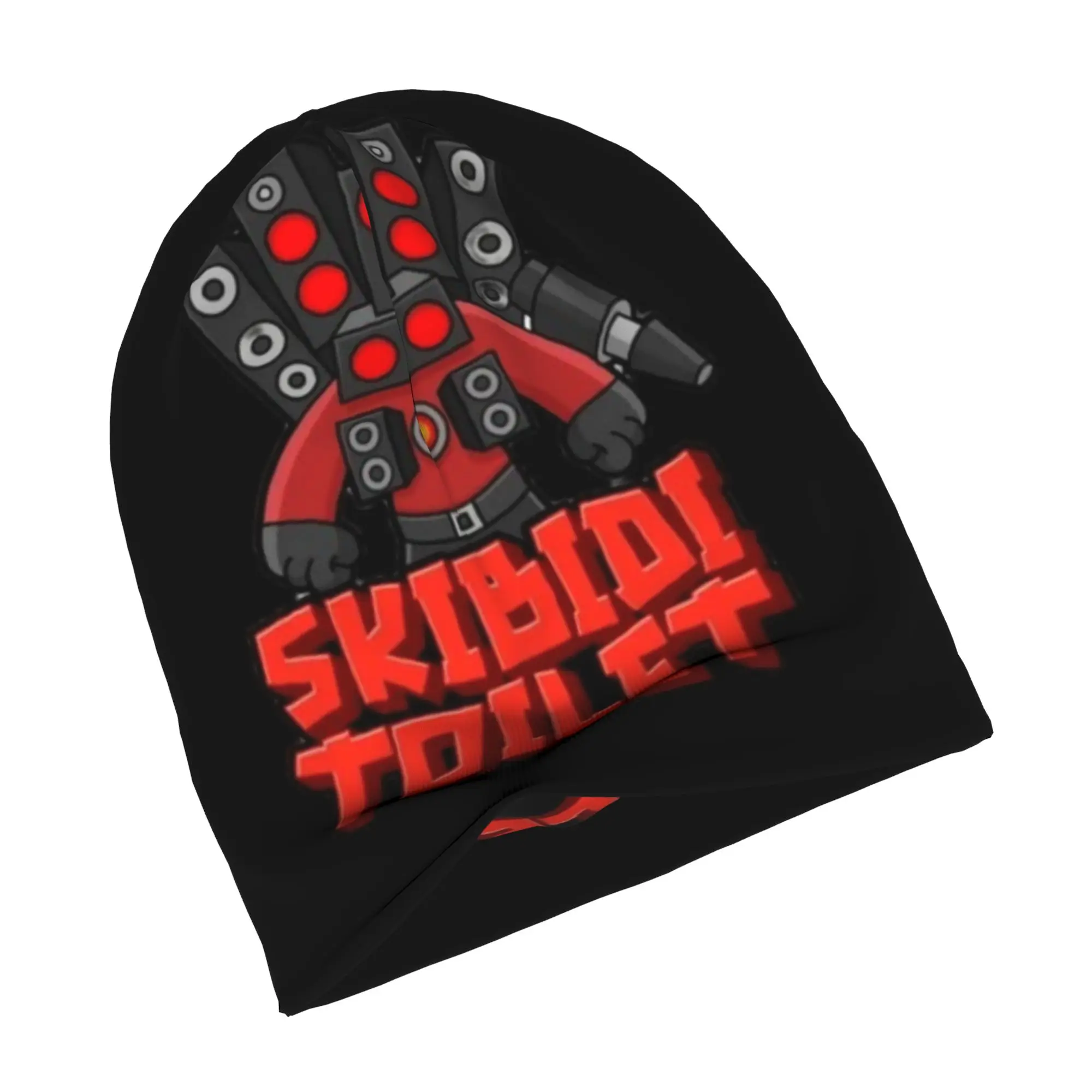 Titan Speakerman Skibidi Toilet  Skullies Beanies Caps Fashion Winter Warm Women Men Knit Hats Unisex Adult  Bonnet Hats