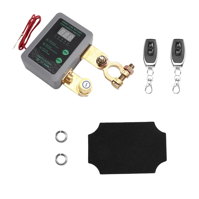 

Smart For Car Battery Disconnect Switch 12V/24V 240A, Automatic Power-Off Switch For Car Boat Battery Power-Off