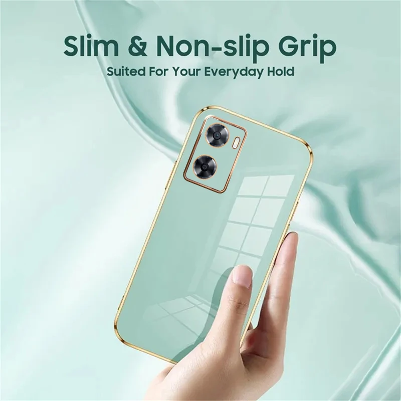 Glossy Plated Phone Case For OPPO Realme 12 11 11Pro 10 11ProPlus C67 C55 C53 C35 C33 C31 C30 C30S C21 Silicone Protector Cover