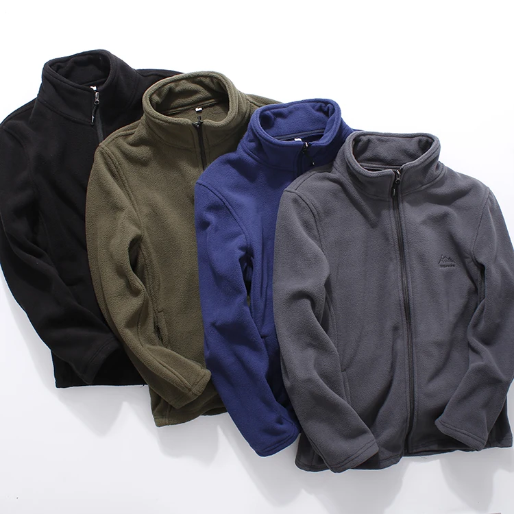 

Мужская флисовая куртка на молнии с капюшоном и воротником-стойкой, осенне-зимняя, для работы, верхняя одежда, с длинными рукавами, молодежный тренд