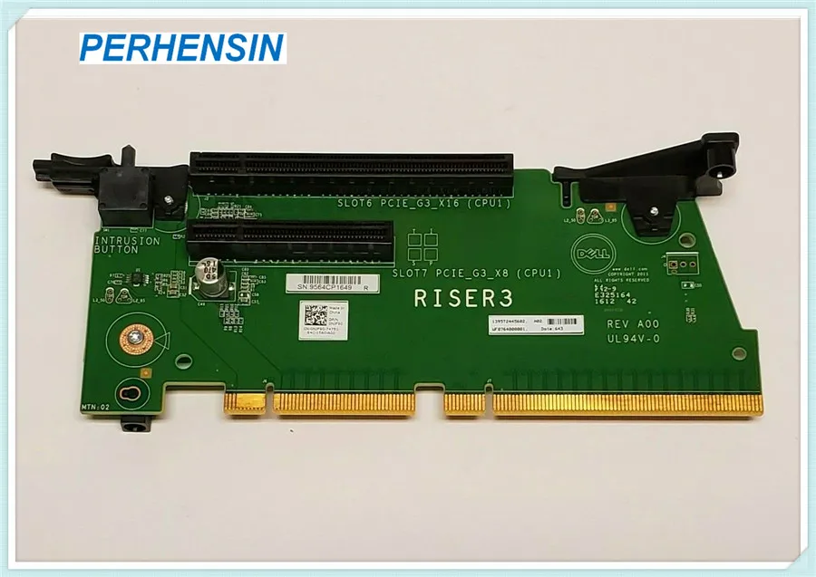 NJF90 0NJF90 For DELL RISER CARD 3 FOR DELL POWEREDGE R820 R830 100% Perfect Work