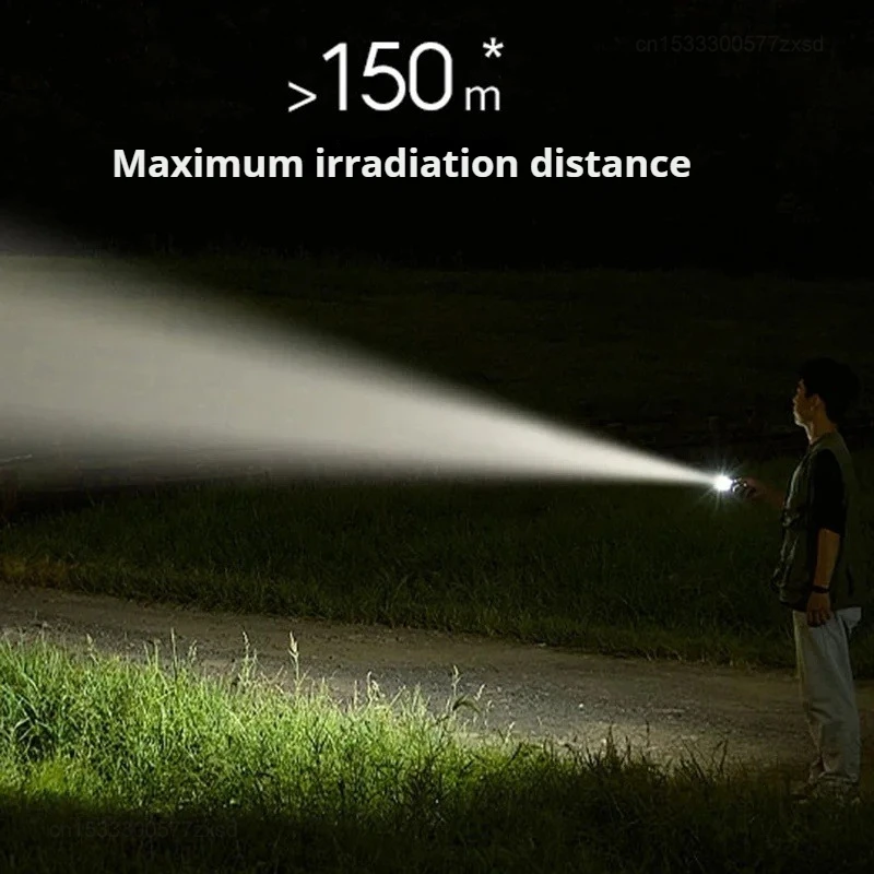 Xiaomi Mijia Flashlight Multi Functional Flashlight Rechargeable 3100mAh 1000 Lumen IP65 Waterproof Emergency Light Outdoor