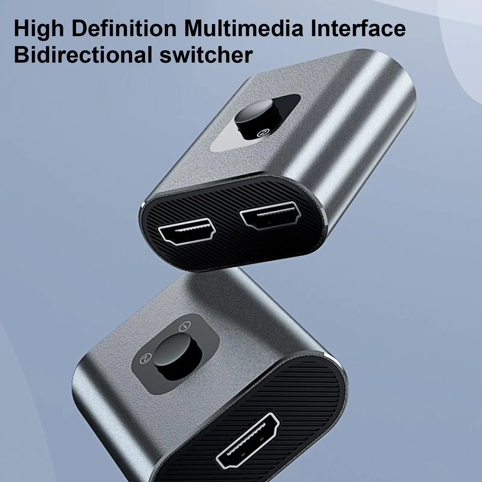 디스플레이 스플리터 2인 1아웃 어댑터 커넥터 플러그 앤 플레이 디스플레이 포트 스플리터 PC 노트북 모니터 TV 홈 워크 스튜디오용