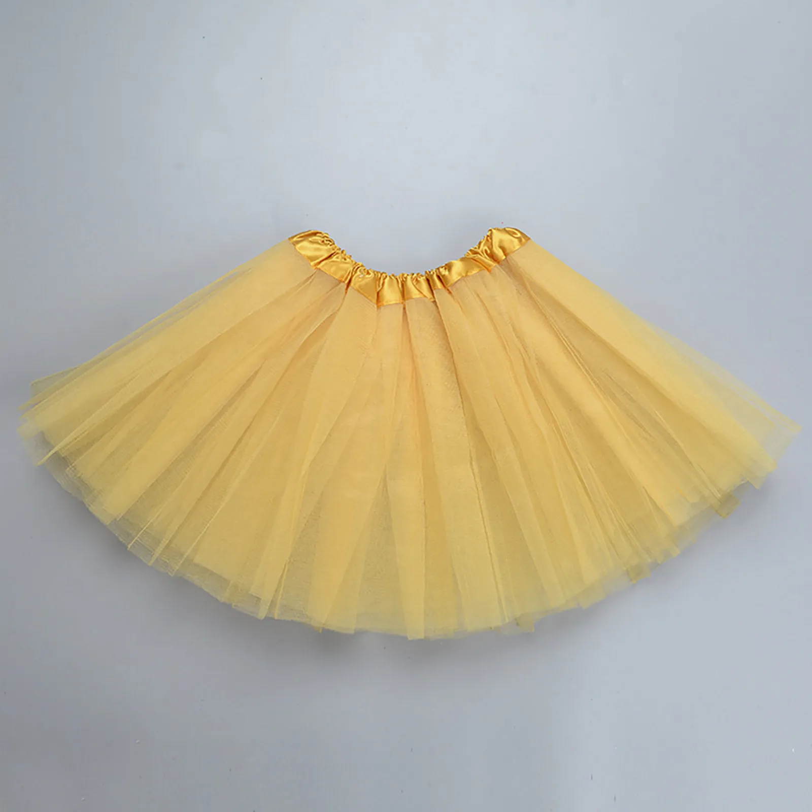 

Fashion Girls Skirts European Style Three Layers Women Solid Skirts Girls Tutu Skirt Dancewear Princess Skirt for Cosplay Party