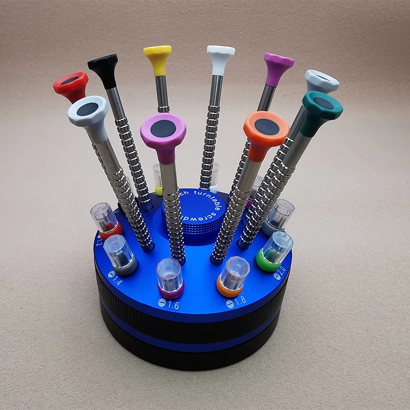 High Quality  Precision Screwdriver Set 10PCS For Watchmaker Glasses Tools Watch Repair Tools, Plus with Spaer Blades 20PCS.