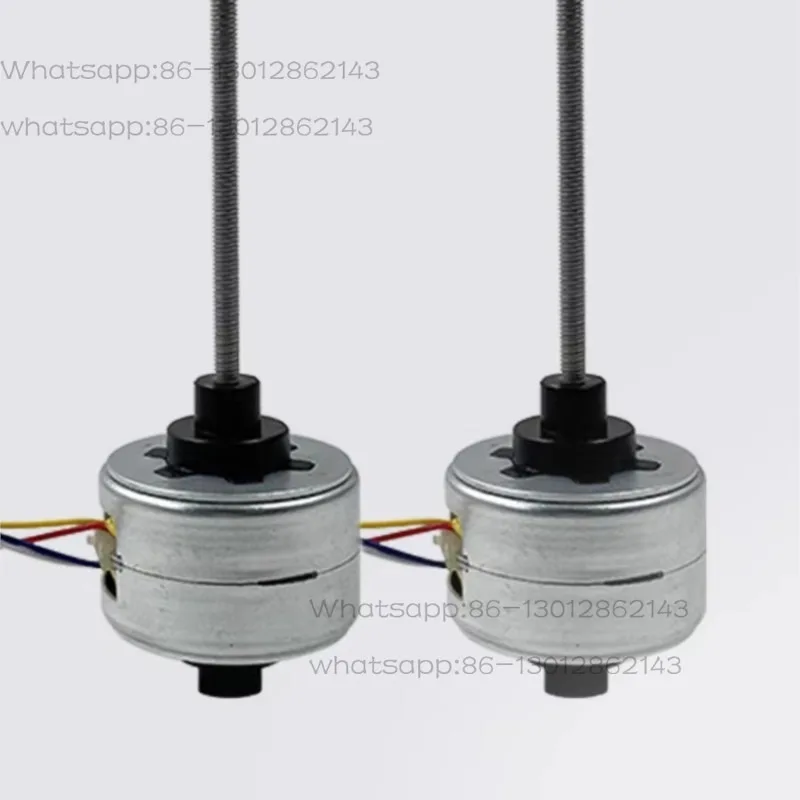 Micro 12v Diameter 35mm Thrust 50N Permanent Magnet Through Axis Screw Stepper Motor Simple Linear Telescopic Motor