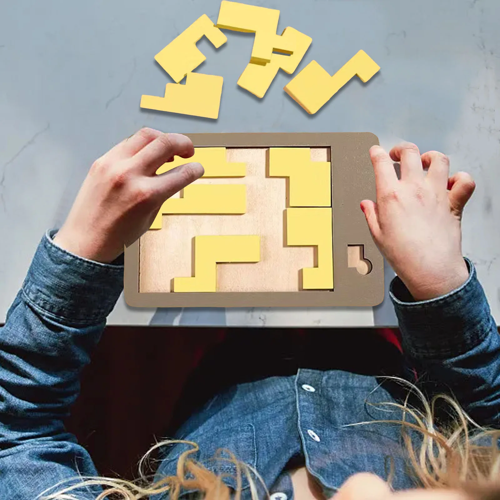 

Diversity Rectangular Puzzle Solving The Wooden Block Puzzle Challenge Wooden Irregularly Shaped Puzzle Disappearing Snuffle