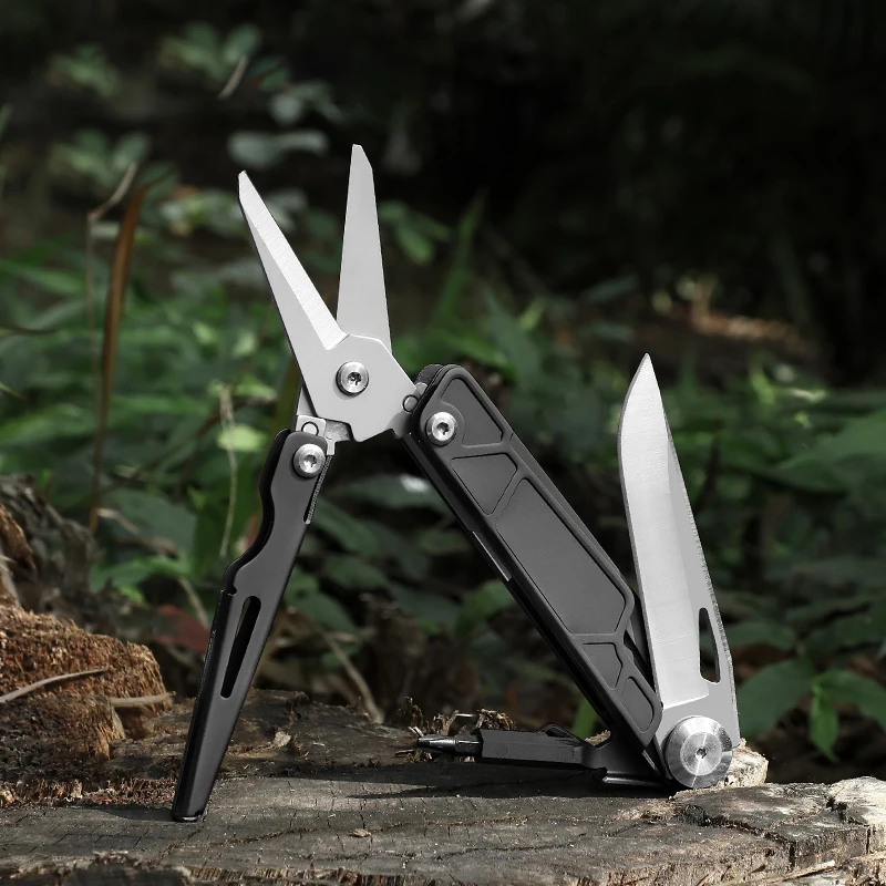 

Korknife 1 шт. 5-в-1 многофункциональный карманный нож мультитул карманный нож из нержавеющей стали уличные ножи для кемпинга, пешего туризма, выживания