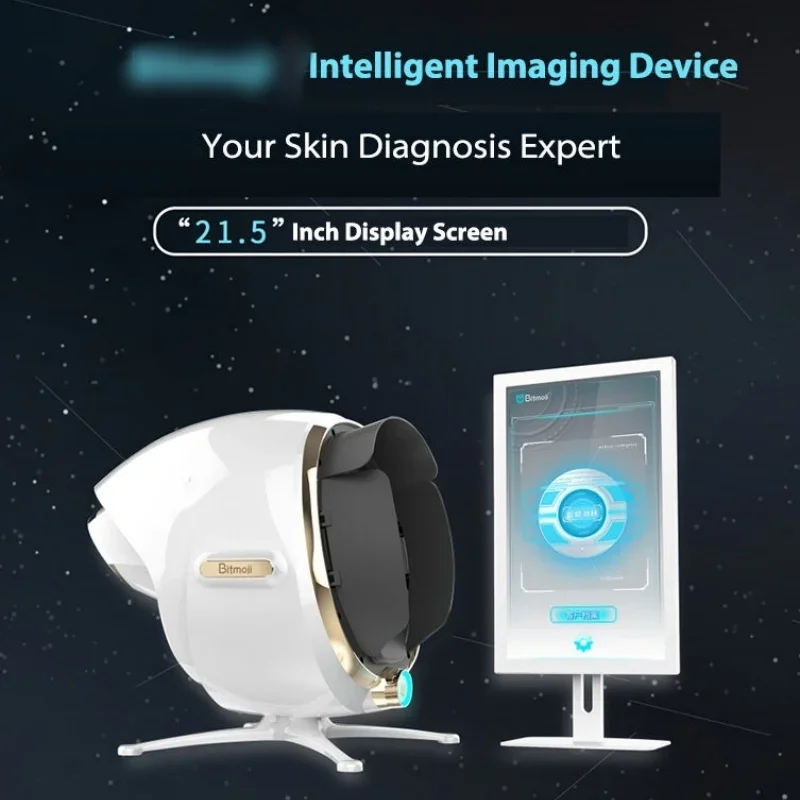

Intelligent beauty testing and analysis instrument, built with AI technology, intelligently analyzes deep skin problems