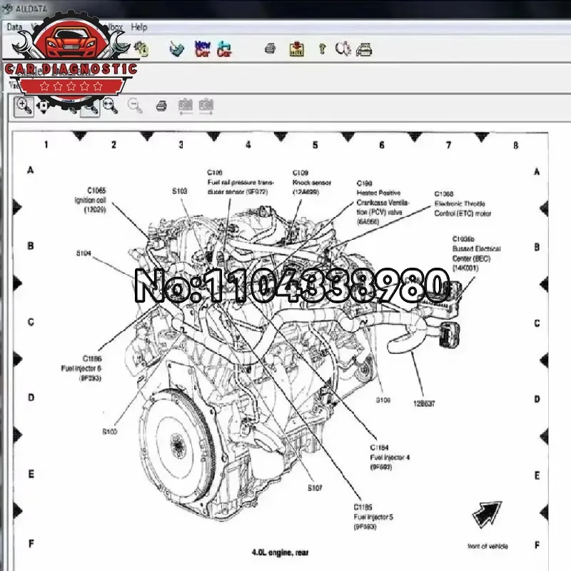 2026 hot selling newest  for  alldata 10.53 software auto repair software All data car software with Wiring diagram