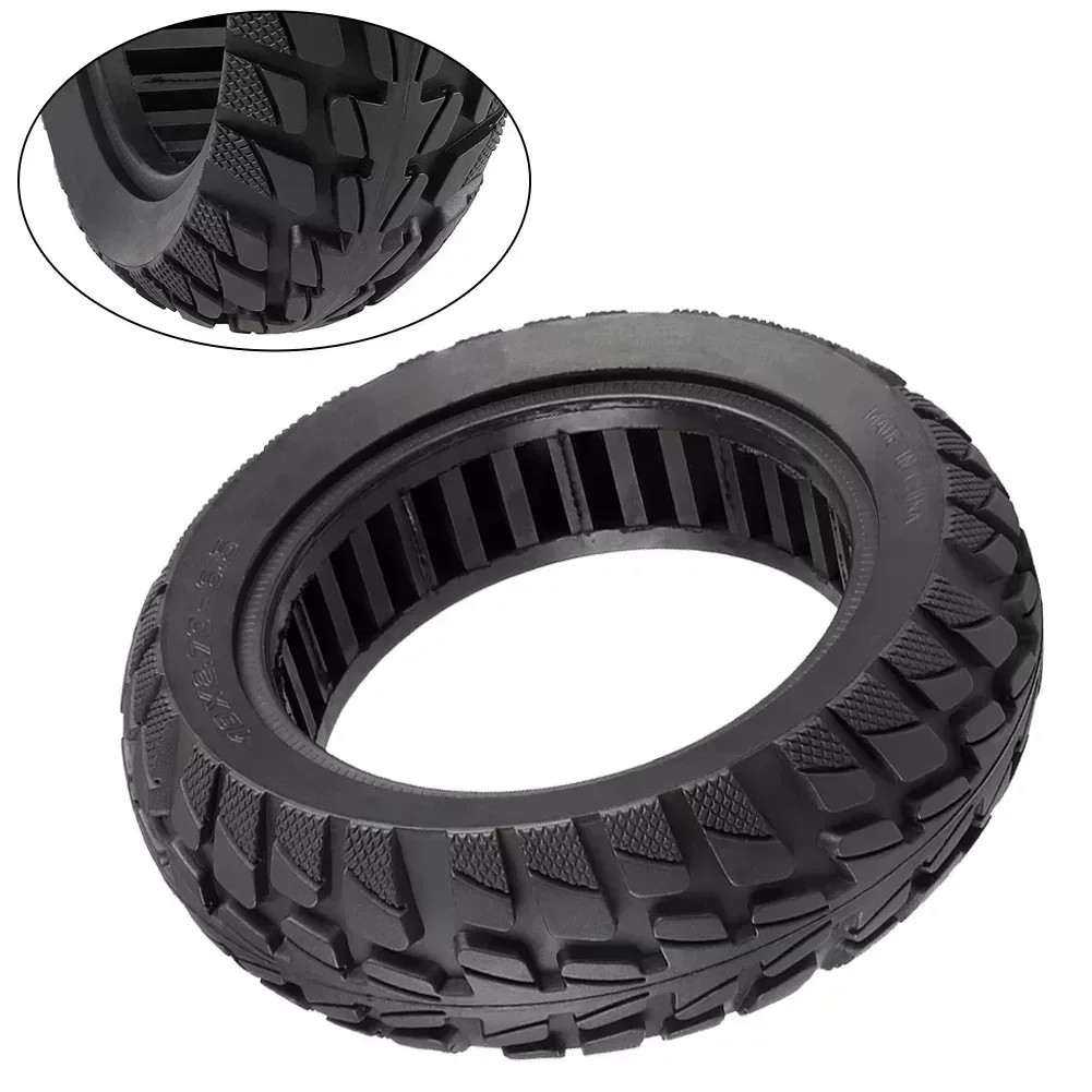 SPORTFUNSF 10 Inch 10x2.70-6.5 Solid Tire 70/65-6.5 Universal Electric Scooter Tyre 255x70 Balance Car Rubber Solid Tyres Wheel