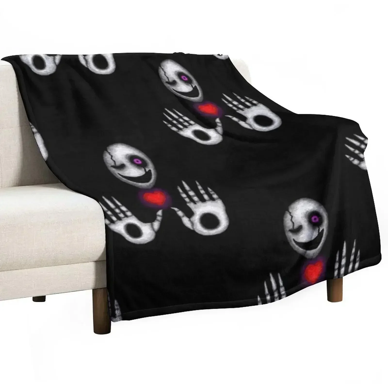 

Gaster Throw Blanket christmas decoration Warm bed plaid Blankets