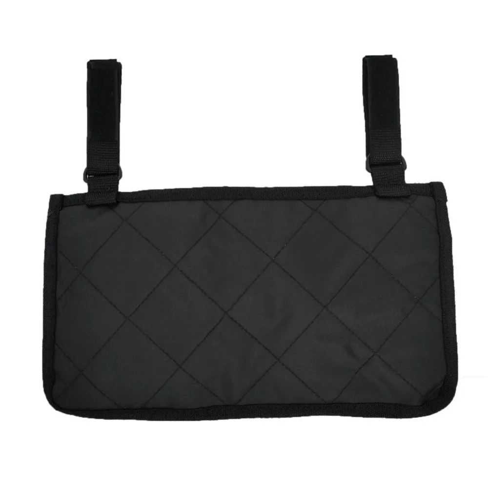 Multi-pocket Wheelchair Hanging Bag Multifunctional Waterproof Arm Rest Pouch Large Capacity Seat Armrest Side Storage Bag