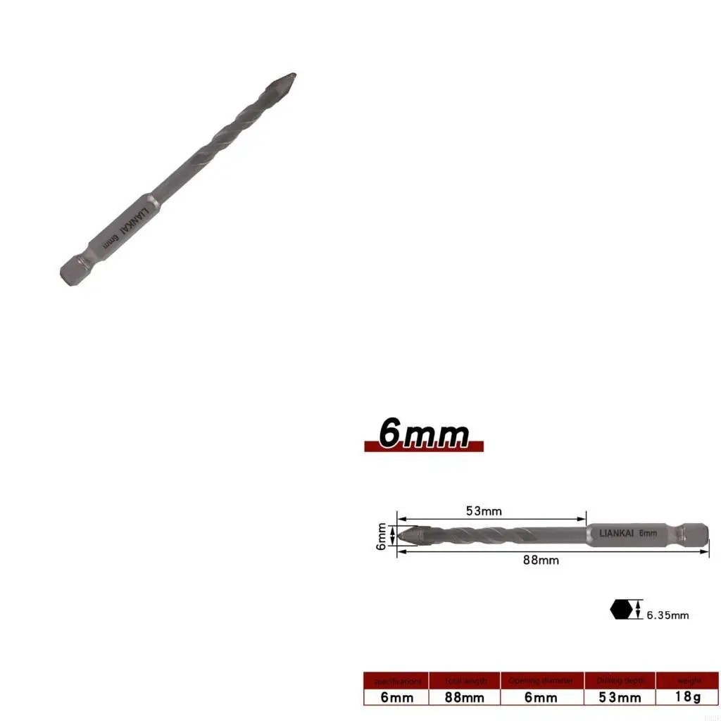 

P82E Oblique Head Eccentric Drill Bit Concrete Drill Bit for Various Materials