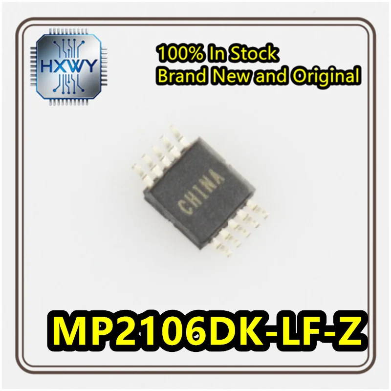 (10/50 pieces) MP2106DK-LF-Z MP2106DK MSOP10 1.5A/15V Synchronous Rectifier Buck Converter, Brand New Original Stock, Electronic