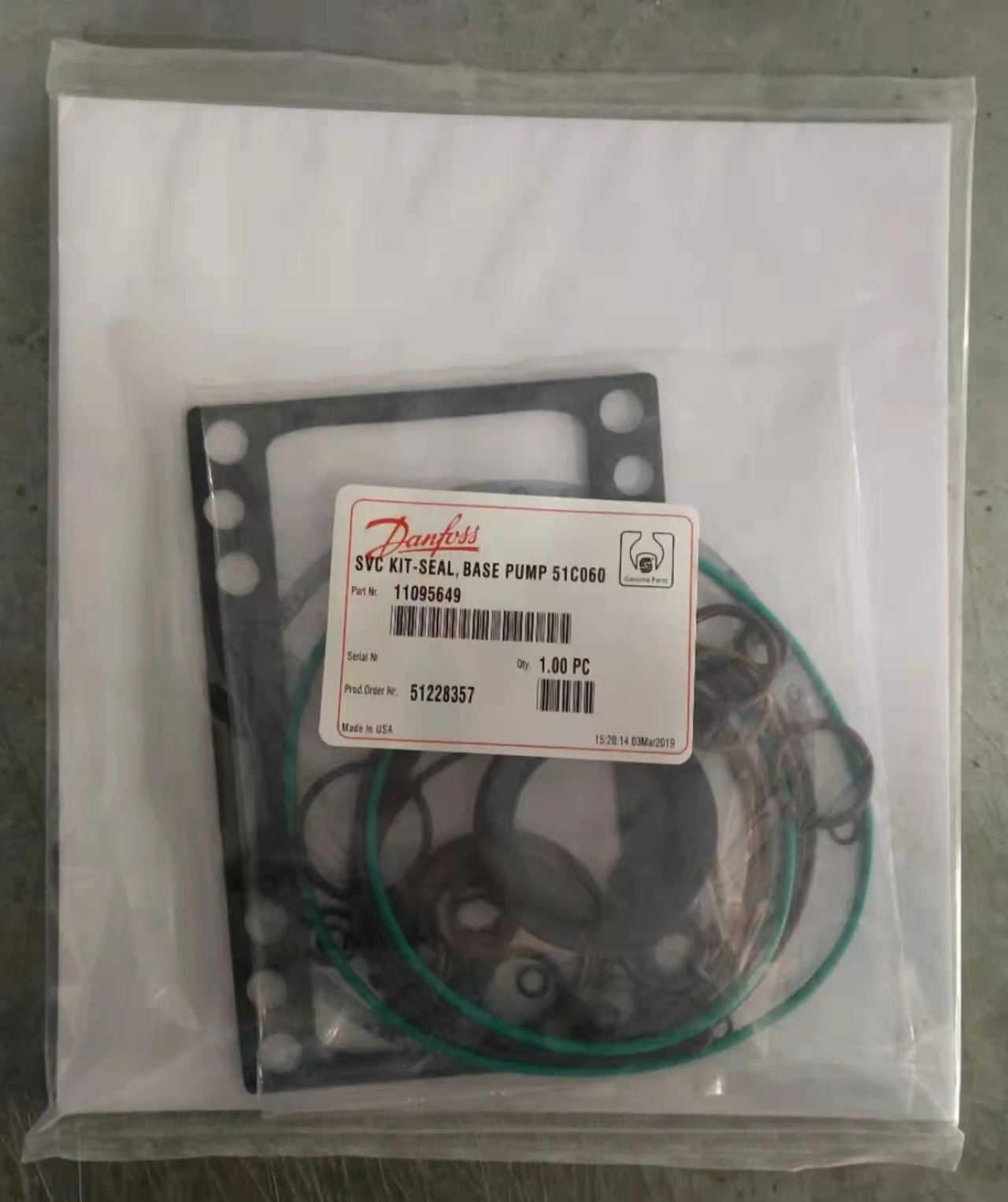 SAUER Hydraulic pump 51C060 Seal Kits