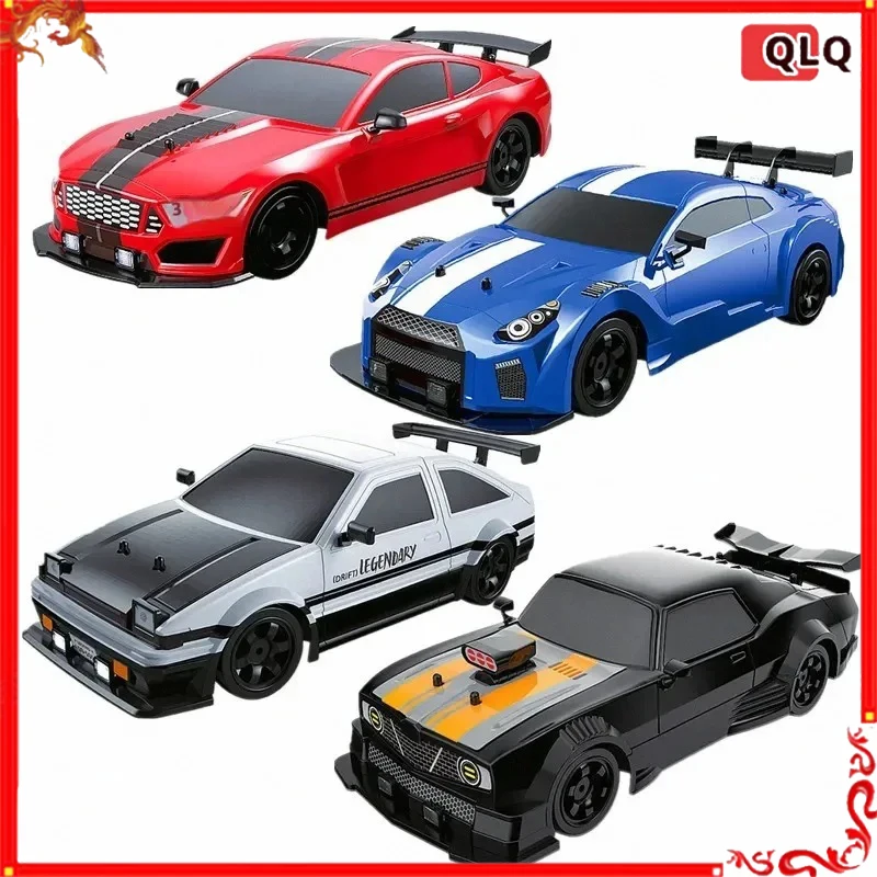 

2,4G высокоскоростной радиоуправляемый дрифт-автомобиль 4WD с дистанционным управлением, игрушечная модель автомобиля со светом и распылителем для детей