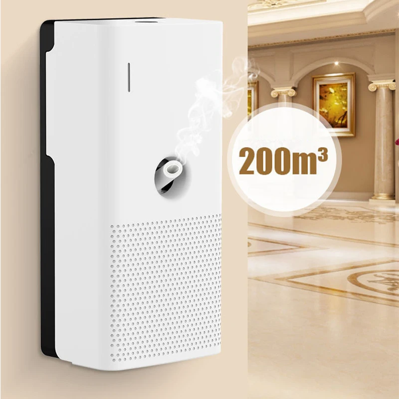 200m3 بطارية رائحة الناشر غرفة العطر الهواء المعطر المنزل نكهة الهواء للمساحات الصغيرة مثل المراحيض والمصاعد