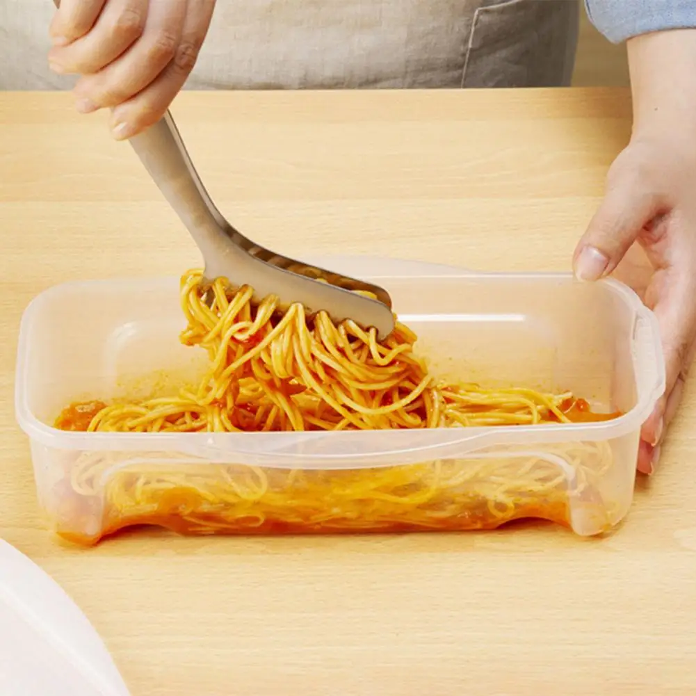 1.3L Microwave Pasta Cooker With Strainer Lid Quickly Easily Noodle Cooking Box Measuring Rings Microwave Safe Spaghetti Cooker