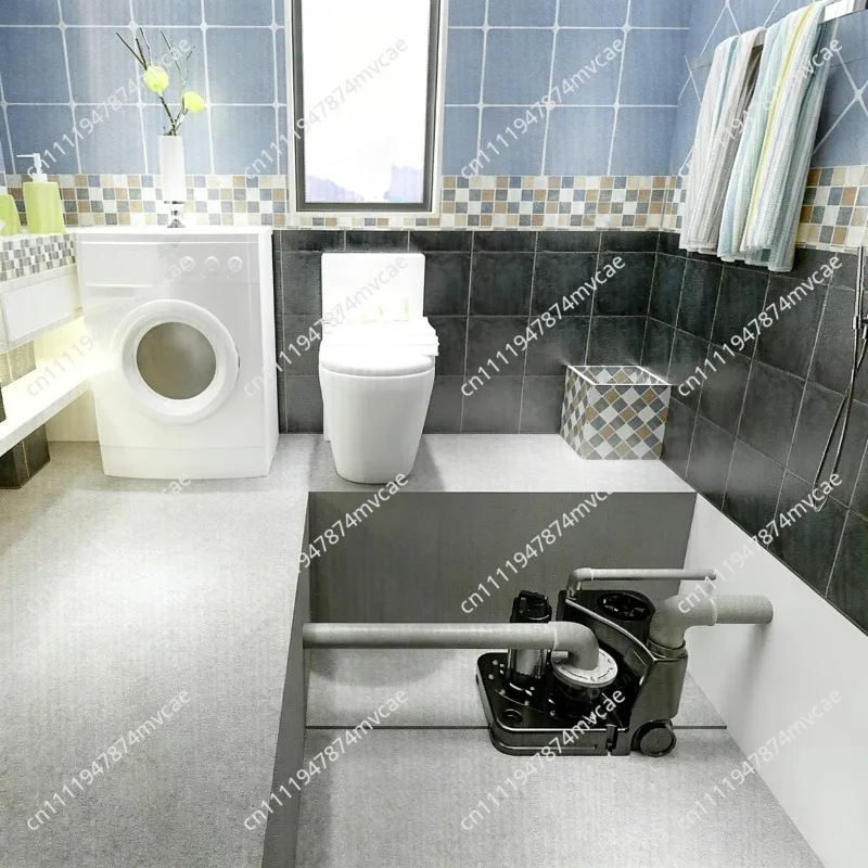 Sewage Ejector Pump Commercial Home Use for Kitchen Bathroom Toilet Basement Villa Waste Water Grinder Pump