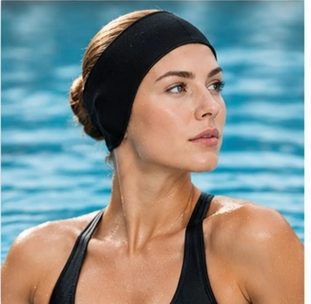 3Pcs Swim Headband Ear Covers Waterproof Ear Protection Swimming Headband for Adults Swim Accessories Sports Yoga