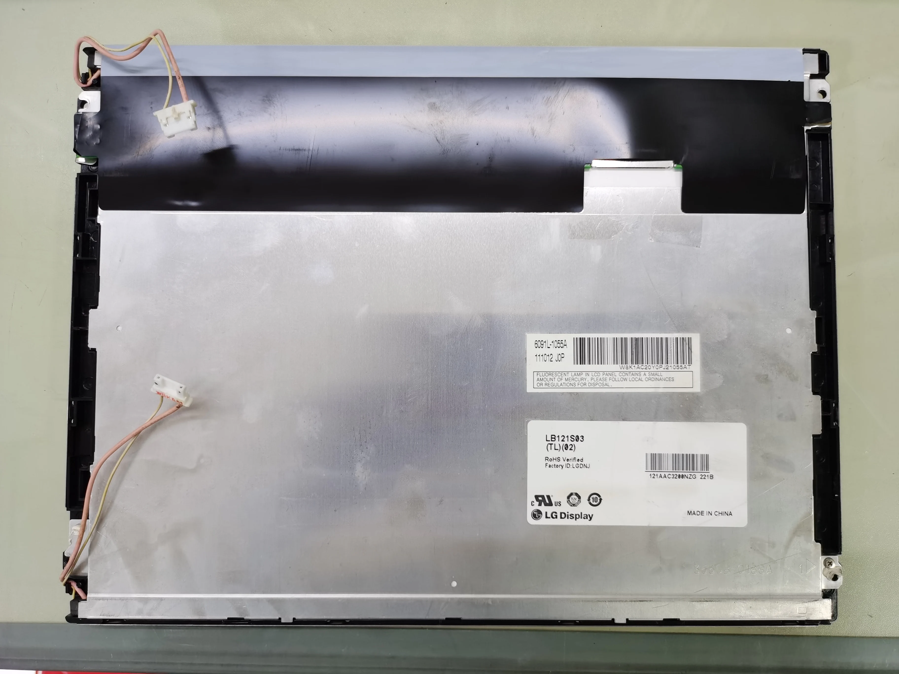 

Оригинальный промышленный экран LB121S03-TL02, 12,1 дюйма, протестирован на складе LB121S03-TL01