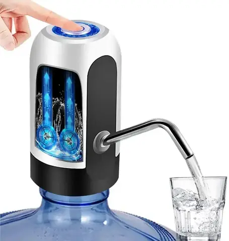 마시는 분수 전기 휴대용 워터 펌프 디스펜서 USB 충전 자동 마시는 병 스위치 자동 터치 19 리터