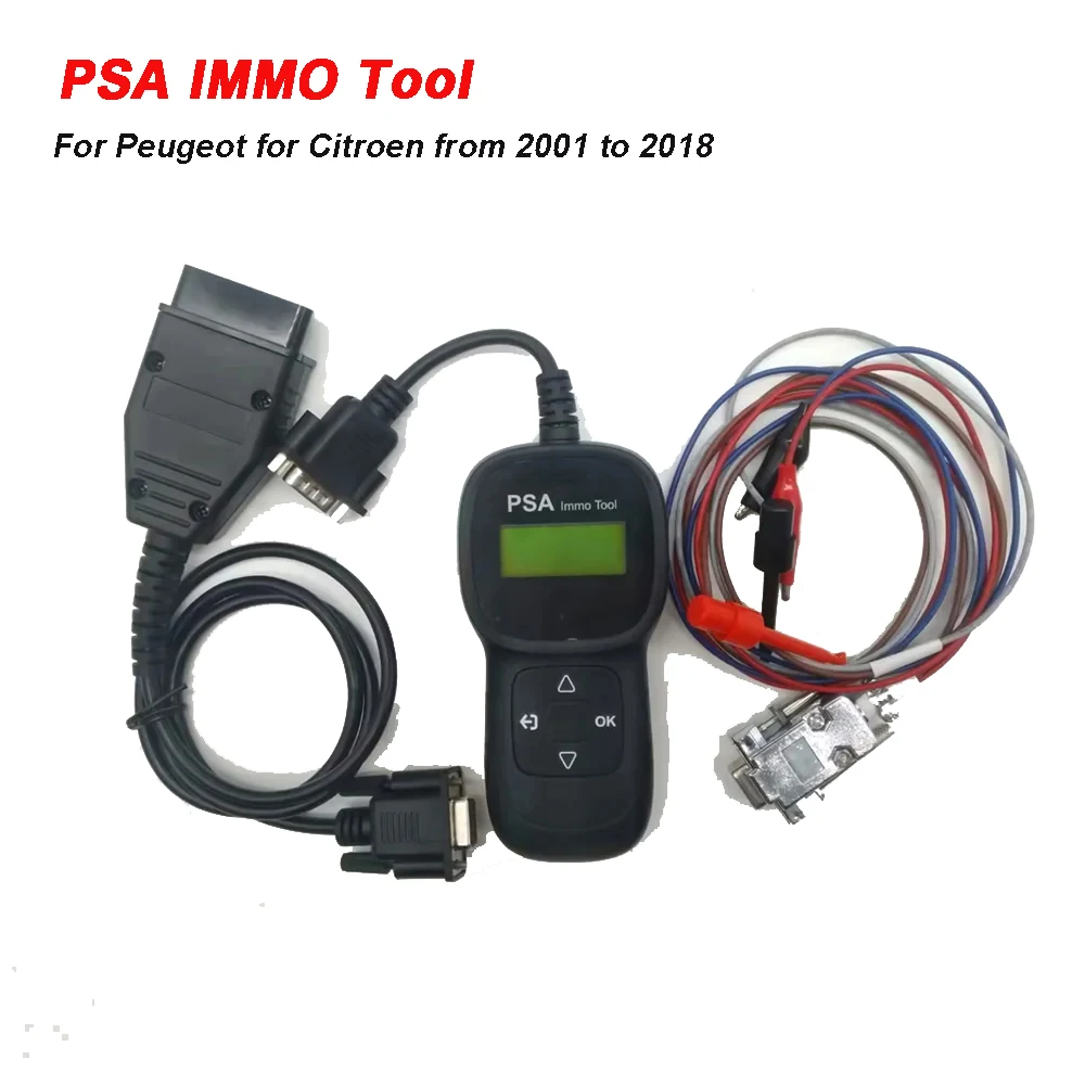 

For PSA IMMO Tool Mark Key Simulator Caculator Program PIN Code Reader For Peugeot Cit-roen 2001-2018 Accessories Emulator