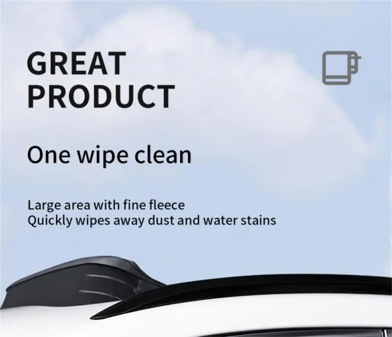 Car Thicken Microfiber Cleaning Towels High-end PremiumDrying Cloth Double Layer Plush Hemming Wash Rag