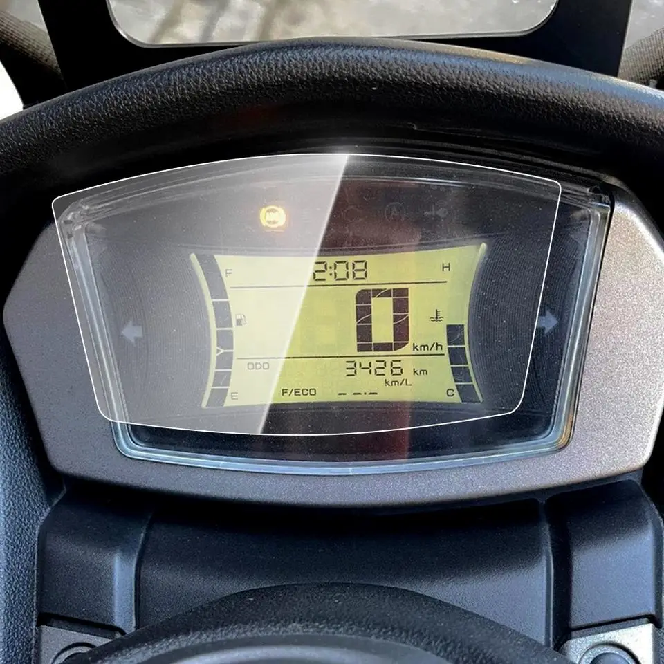 For Nmax 155 Motorcycle Yamahas Speedometer Motorcycle Instrument Panel Digital Instrument Panel Screen Protector TPU Film