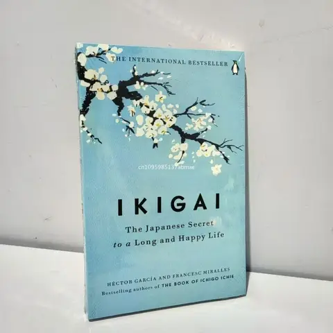 Ikigai 행복한 건강을 위한 일본의 비밀 철학 - Hector Garcia 행복을 재건하는 책 + 희망 소설에 관한 책