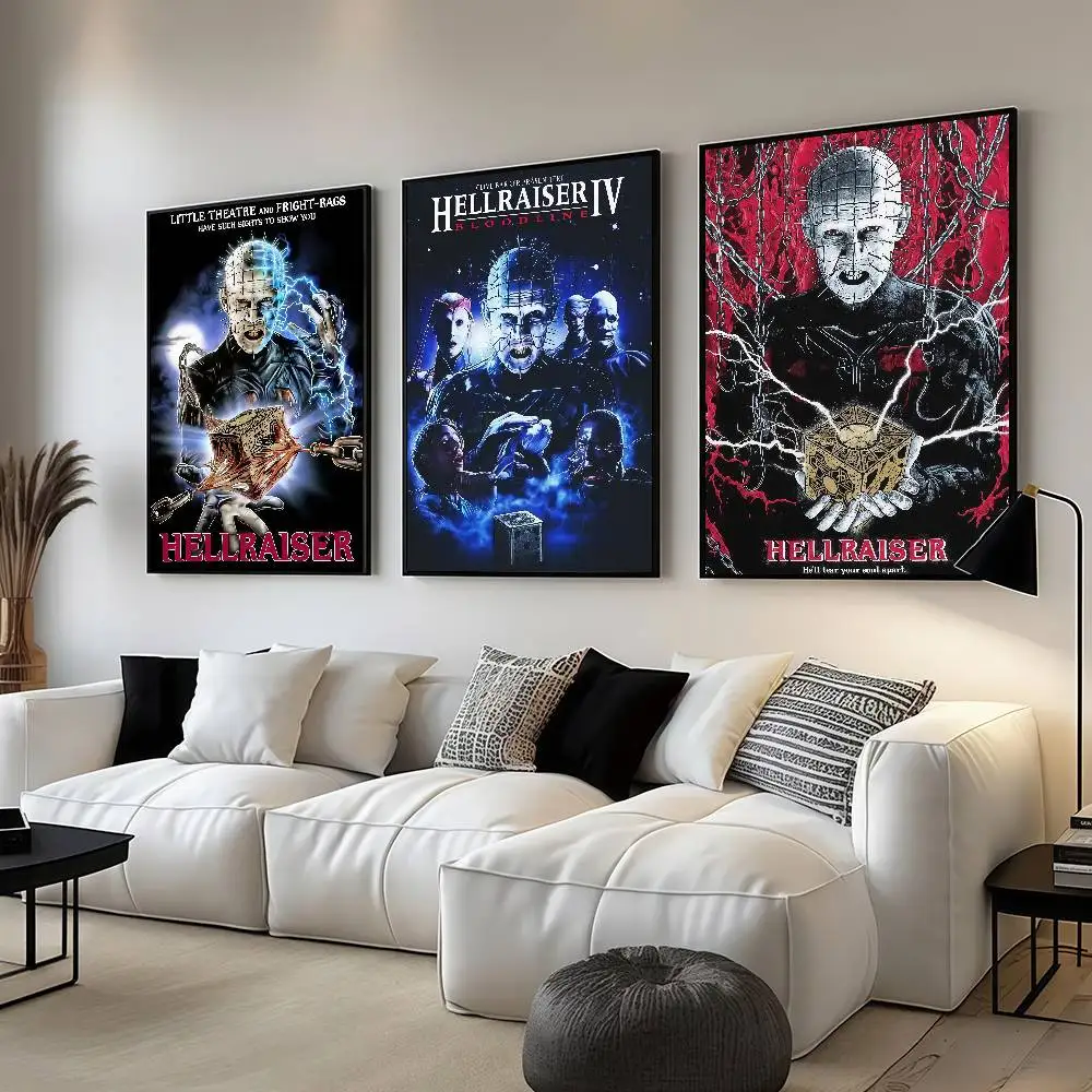 Klassische Hellraiser-Filmplakate, Wanddekorationen für Schlafsäle, Schlafzimmer und Wohnzimmer, Geschenk