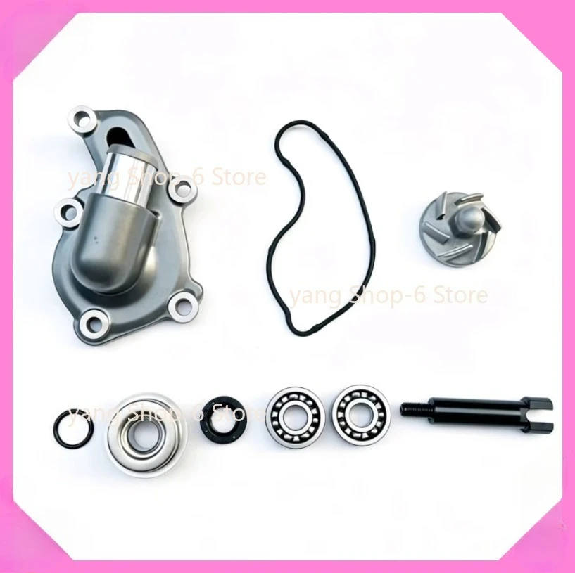 Для мотоциклов CFMOTO 300NK 300SR CF300NK CF300SR CF MOTO NK300 SR300: Комплект водяной помпы в сборе (крыльчатка, уплотнение, прокладка)
