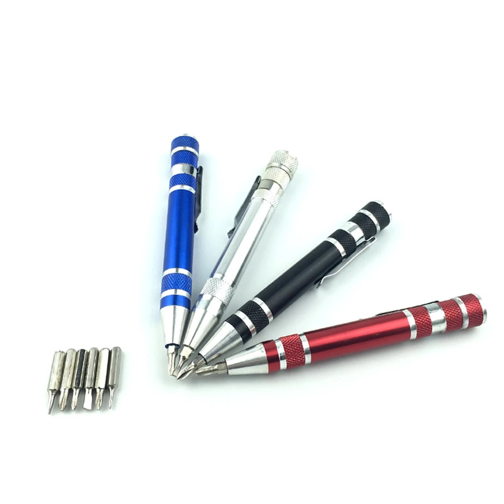

Multifunction Screwdriver Pen Precision Tool Set Compact Portable Design Aluminum Alloy Drivers Bits Cell Phone Repair