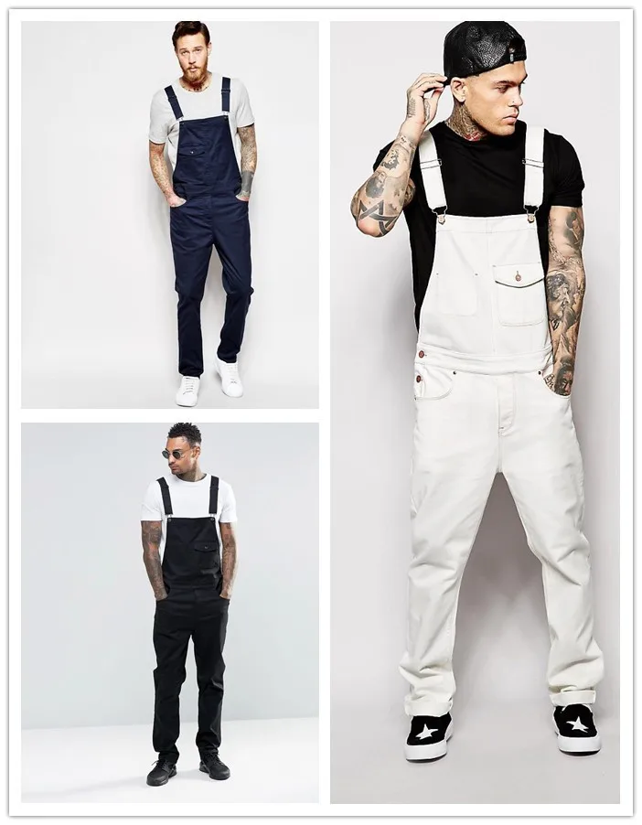

Slim Fit Men's Denim Overalls Long Pants Stand out in Style And Comfortable Men's Jeans Long Trousers Fashionable And Trendy