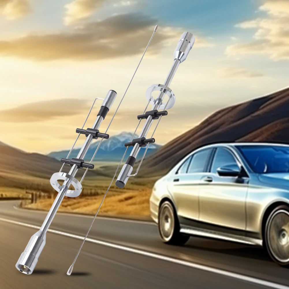양방향 라디오 안테나 CBC-435 UHF VHF 145/435MHz 야외 자동차 부품 모바일 햄 자동차 라디오에 대 한 휴대용 자동차 장식품