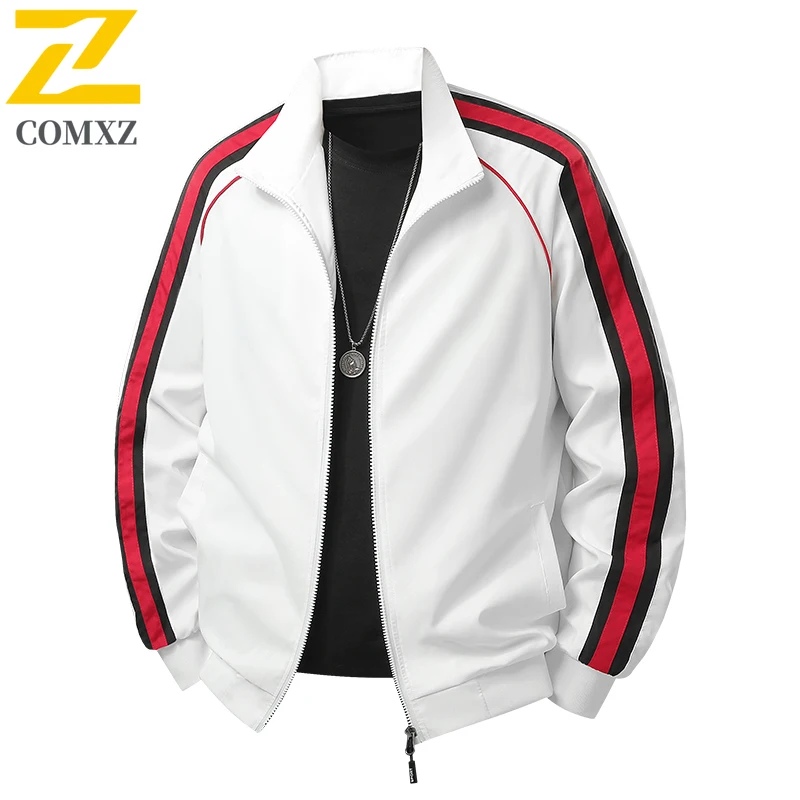 

Мужская повседневная куртка, весна-осень 2023, новая модная универсальная ветрозащитная дышащая куртка с воротником-стойкой, уличная дорожная куртка