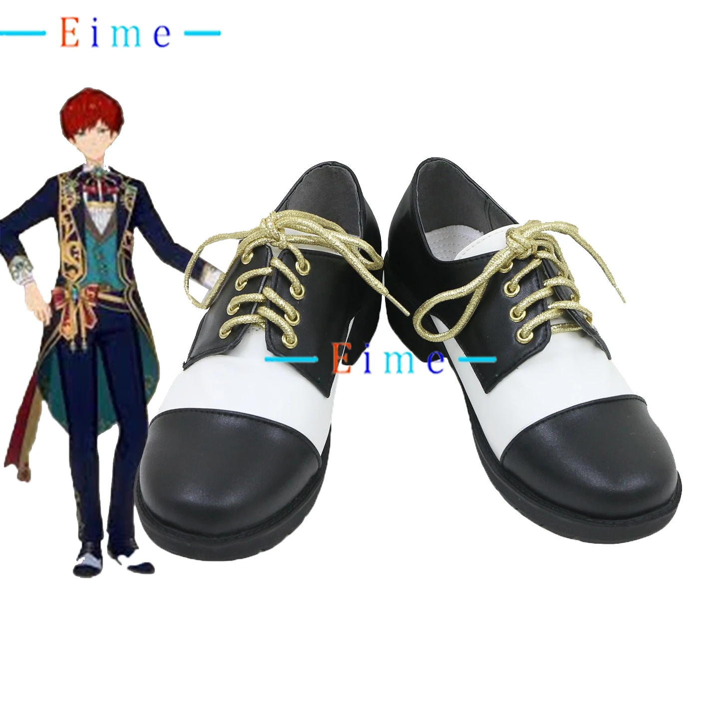 

Amagi Hiiro Cosplay Shoes Game Ensemble Stars Accessories Cosplay Props PU Leather Shoes Halloween Carnival Boots Custom Made