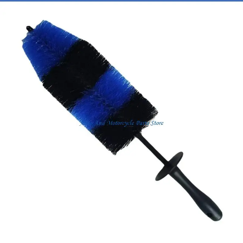 P9FD Complete Wheel Cleaning Soft Plastic Brushes Compact Ergonomic Handles For Car Rims Detailing And Maintenance