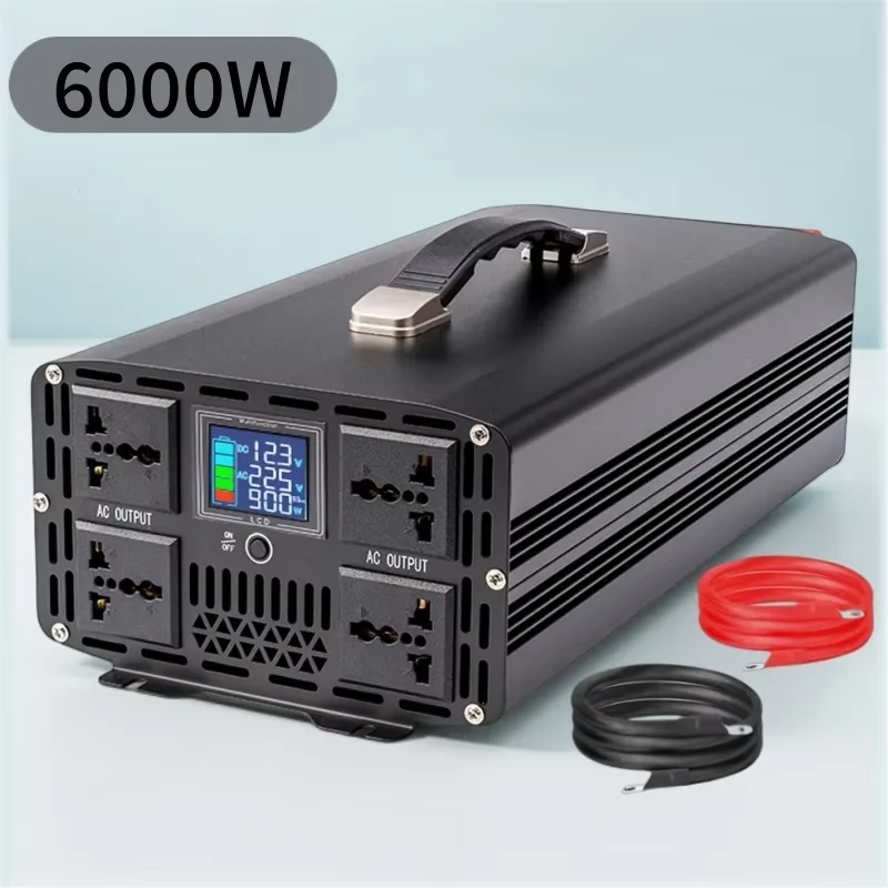 Zuivere Sinus Omvormer DC 12 V/24 V/48 V/60 V/72 V Naar AC 220 V/110 V 2000 W 3000 W 4000 W 5000 W-8000 W Power Converter Auto Omvormer