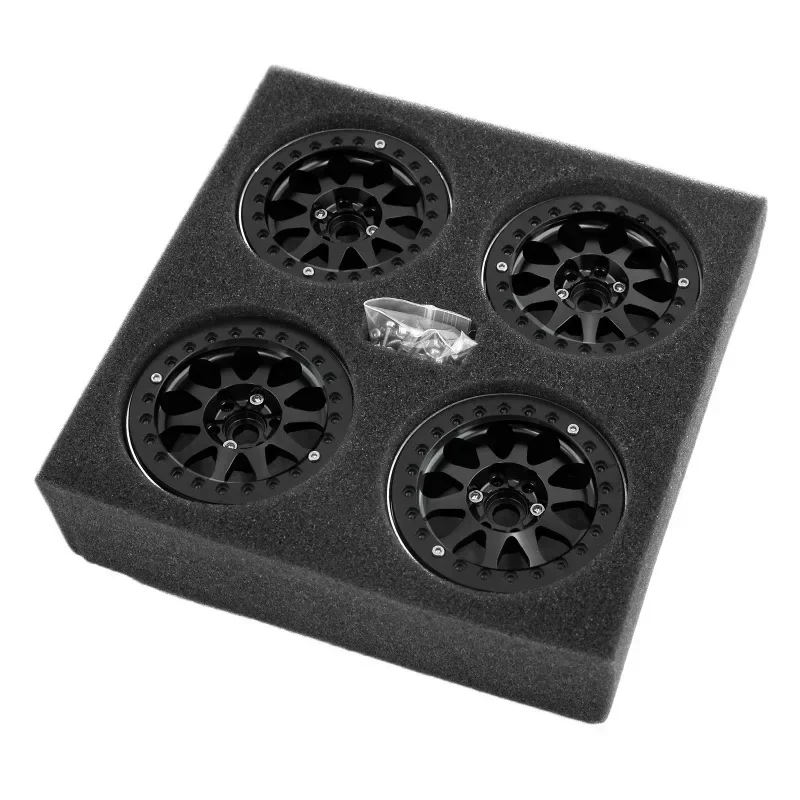 

Rock Crawler 2.2-Inch Alloy Wheel Hub Simulated Climbing Car Rock Crawler Lock Tire Wheel Hub Scx10 TRX-4 Universal Wheel Hub